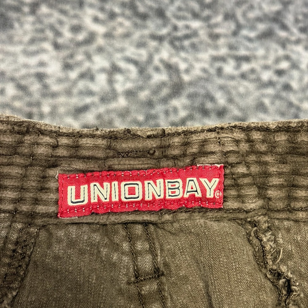 Unionbay Corduroy Pants Womens 11 (27x30) Brown Straight Leg Casual VTG Y2K - Picture 7 of 14